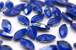 Наветты AURORA Crystal Royal Blue / 8x4 мм 1 шт (стекло K9)