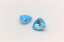 Триллианты 4706 Aurora Crystal Summer Blue Delite / 7 мм 1 шт (стекло K9)