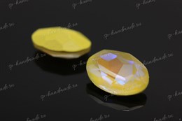 Овал 4120 Aurora Crystal Sunshine Delite / 14*10 мм 1 шт (стекло K9)