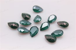 Капли Baroque Pearl 4320 Aurora Crystal Royal Green / 10x7 мм 1 шт (стекло K9)