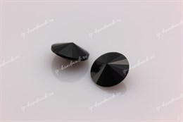 Хрустальный камень Риволи Jet Maxima ss39/8,15-8,40 мм 1 шт 1 шт Preciosa (Чехия)