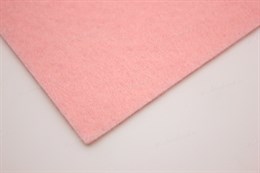 Фетр жесткий EFCO, 2 мм, 15x 22 см, Плотность: 350г/м2, розовый пудровый / 1 шт / полиэстер (Германия)