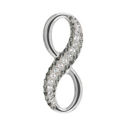 Подвеска Swarovski Pave 67402  Infinity 20 mm 1 шт ПС-11