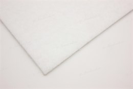 Фетр жесткий EFCO, 2 мм, 15x 22 см, Плотность: 350г/м2, белый / 1 шт / полиэстер (Германия)