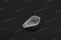 Подвеска Preciosa Drop Pendant (984)  5,5*11 мм Crystal Matt / 1 шт (Чехия)