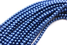 Стеклянный жемчуг PRECIOSA Ornela матовый 2 мм №70539 нежный синий 30 шт