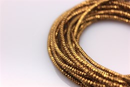 Трунцал, цвет золото 1 мм  5 гр (Индия) арт. ИК-118