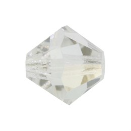 Биконусы хрусталь  3 мм Crystal Argent Flare 10 шт (Preciosa) PR-109