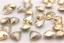 Триллианты 4706 Aurora Crystal Golden Shadow / 7 мм 1 шт (стекло K9)