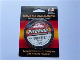 Нить-леска для плетения Fireline цвет Smoke, толщина 4lb (0.12 мм), 55 ярдов (50 метров) , 1 катушка, (США)