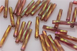 Стеклярус витой  Miyuki Twist Beads   12 мм 0301 - Rose Gold Luster / 2,5гр (Япония) MI-734