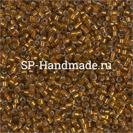 Delica 11/0 Silverlined Glazed Dark Honey DB1682 - Silverlined Glazed Dark Honey