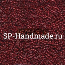 Delica 11/0 Dyed Opaque Cranberry DB0654 - Dyed Opaque Cranberry