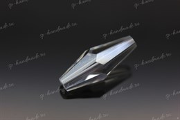 Бусины Preciosa Oat Crystal Argent Flare  15x6 мм  1 шт  Preciosa