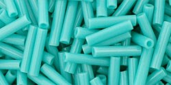 Бисер Toho  Bugle 9 мм TB-03-55 - Opaque Turquoise 5 гр (Япония) JP-285