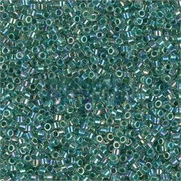 Delica 11/0 Lined Lime AB DB0060 - Lined Lime AB