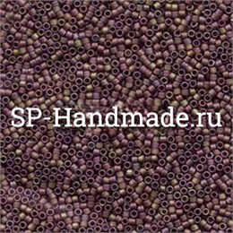 Delica 11/0 Matted Transp Dk.Cranberry AB DB0867 - Matted Transp Dk.Cranberry AB