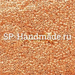 Бисер Miyuki Delica 11/0 DB1563 - Opaque Mandarin Luster 5 гр (Япония) DB1563 - Opaque Mandarin Luster