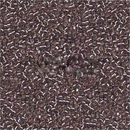 Бисер Miyuki Delica 11/0 DB0146 - Silver Lined Smoky Amethyst 5 гр (Япония) DB0146 - Silver Lined Smoky Amethyst