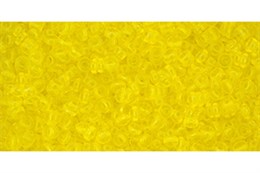 Бисер  TOHO  Demi Round 11/0 HYBRID, прозрачный желтый 2.5 гр, YPS0061