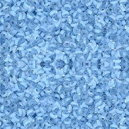 Бисер Toho Demi Round TN-11-976 Inside-Color Crystal/Neon Ice Blue-Lined 2,5 гр (Япония)