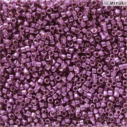 Бисер Miyuki  Delica 11/0 DB2508 - Duracoat Galvanized Purple Orchid 2,5 гр (Япония) MI-476-1