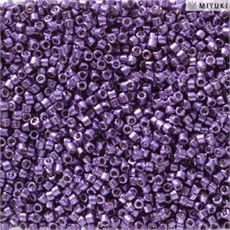 Бисер Miyuki  Delica 11/0 DB2509 - Duracoat Galvanized Dark Lilac 2,5 гр (Япония) MI-477-1