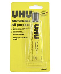 Клей универсальный UHU Alleskleber/All purpose, 35 мл