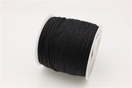 Нейлоновая нить, 0.8 мм,   цвет черный,  1 м  (Китай)