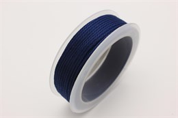 Нейлоновая нить плетеная, 2 мм,  цвет синий,  1 м  (Китай)