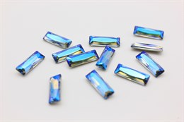 Багет A4547  Aurora  Light Sapphire Shimmer / 15x5 мм  1 шт  (стекло K9)