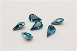 Капля груша 3018  №141 Indian Sapphire  13х8мм, 1 шт Dongzhou