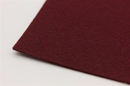 Фетр жесткий Solitone,1,2 мм, 20х27 см, цвет бордовый №843, 1 шт (Корея)