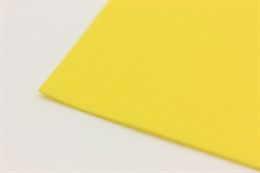 Фетр жесткий Solitone, 1,2 мм, 20х27 см, цвет желтый №819, 1 шт (Корея)
