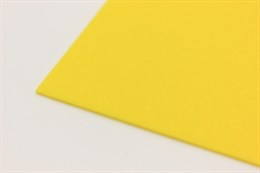 Фетр жесткий Solitone, 1,2 мм, 20х27 см, цвет желтый №820, 1 шт (Корея)