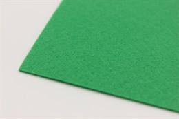 Фетр жесткий Solitone, 1,2 мм, 20х27 см, цвет зеленый №867, 1 шт (Корея)