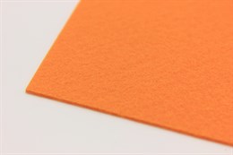 Фетр жесткий Solitone, 1,2 мм, 20х27 см, цвет оранжевый №823, 1 шт (Корея)