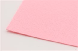 Фетр жесткий Solitone, 1,2 мм, 20х27 см, цвет розовый №828, 1 шт (Корея)