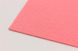 Фетр жесткий Solitone, 1,2 мм, 20х27 см, цвет розовый №829, 1 шт (Корея)