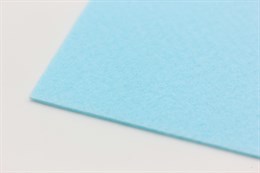 Фетр жесткий Solitone, 1,2 мм, 20х27 см, цвет светло-бирюзовый №851, 1 шт (Корея)