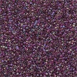 Бисер Miyuki Delica 11/0 DB0056 Lined Magenta AB 2,5 гр (Япония) JP-1126