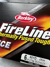 Нить-леска для плетения Fireline цвет Smoke, толщина 6lb (0.15 мм), 45метров, 1 катушка, (США)