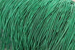 Канитель мягкая матовая, цвет зеленый  MK-18 1 мм  5 гр (Индия)
