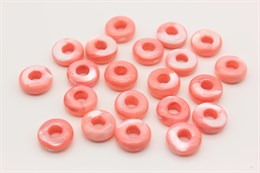 Пончик, цвет розовый, 11 мм, 1 шт