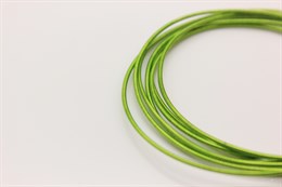 Канитель жёсткая цвет зеленый, 1 мм 5 гр (Индия)