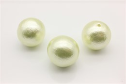 Хлопковый жемчуг 30 мм Mint Green, 1 шт. (Miyuki)