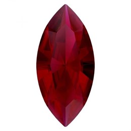 Наветт Swarovski 4228 15х7 мм Scarlet Ignite 1 шт SW-428