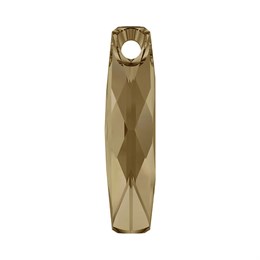 Подвеска Сваровски 6460 20 mm Crystal Golden Shadow 1 шт S-15