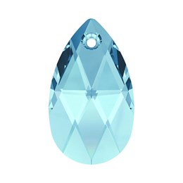 Подвеска Сваровски 6106 16 мм Aquamarine 1 шт S-2