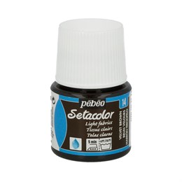 Краска для светлых тканей Setacolor 45 мл 329-014 коричневый вельвет, 1 шт (PEBEO)